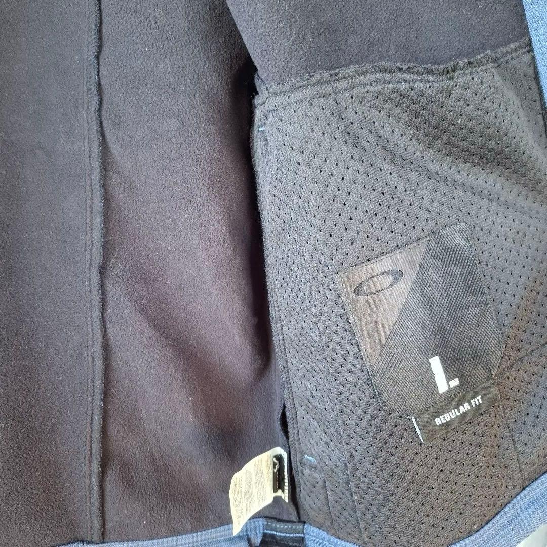 OAKLEY ネイビー フード付きジャケット　オークリー　スノーボードウェア