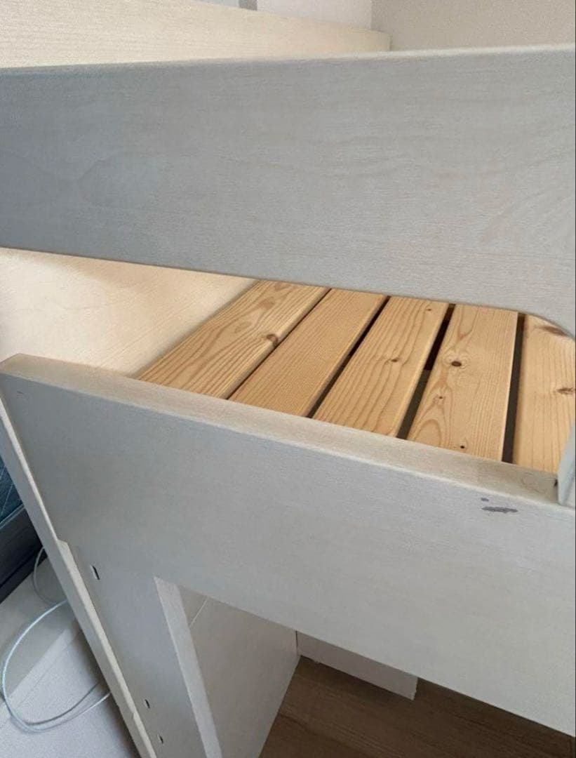 イトーキ　木製ロフトベッド シングルサイズ 収納付き　引き取り限定