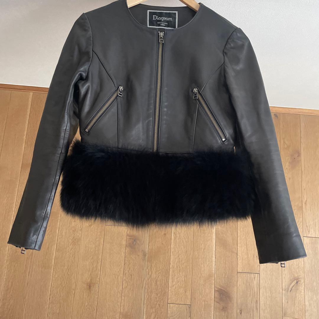 グレースコンチネンタル　ダイアグラム　フォックスファーブルゾン