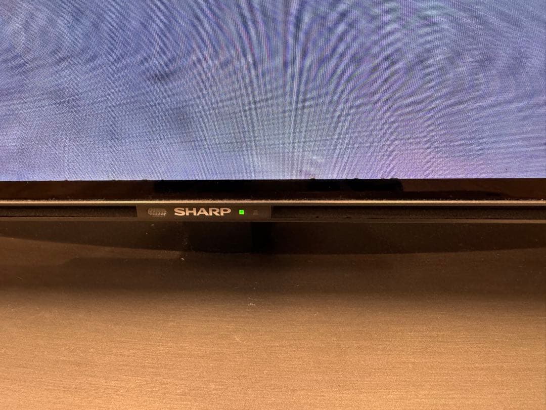 F078 SHARP 65型　有機ELテレビ　4Kチューナー内蔵　2020年製