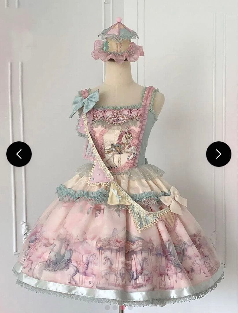 ロリータ　ワンピース カルーセル メリーゴーランド