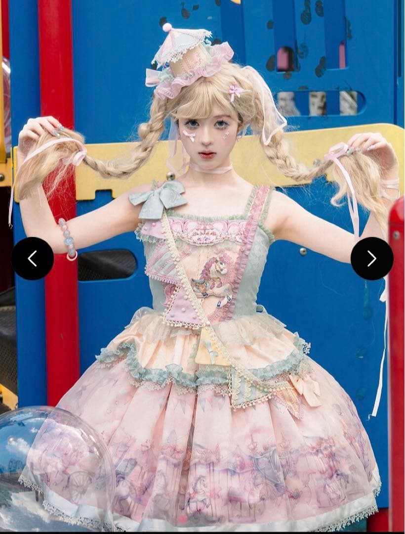 ロリータ　ワンピース カルーセル メリーゴーランド