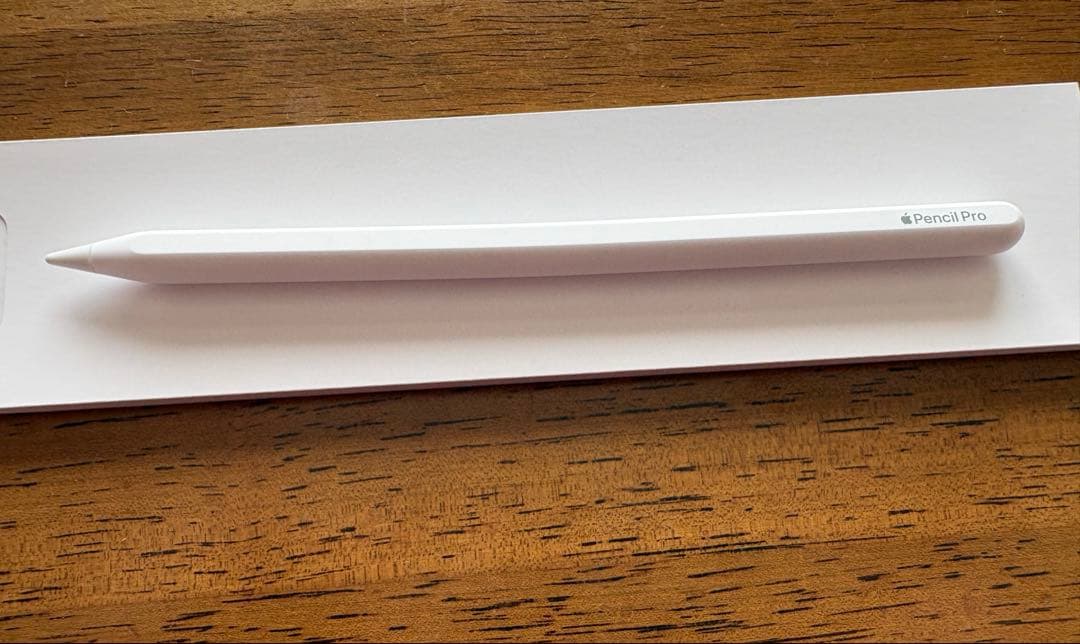 Apple Pencil Pro ホワイト 箱付き