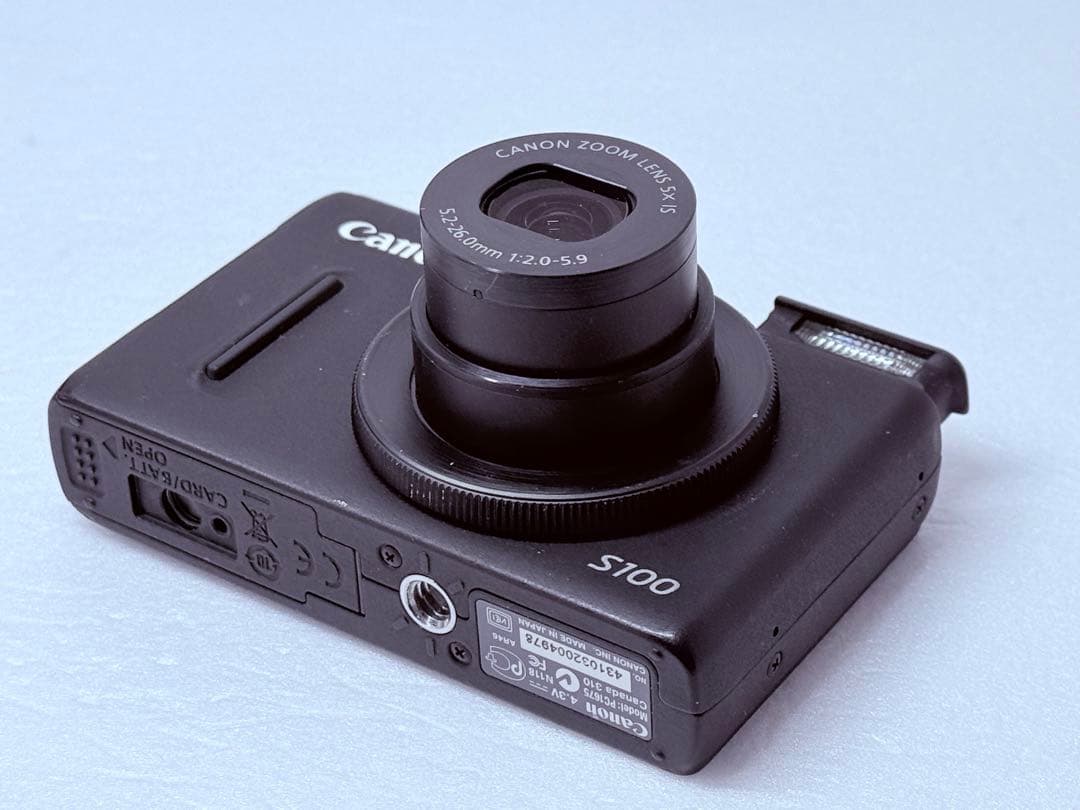 Canon PowerShot S100 動作確認済 コンデジ ミニマルデザイン