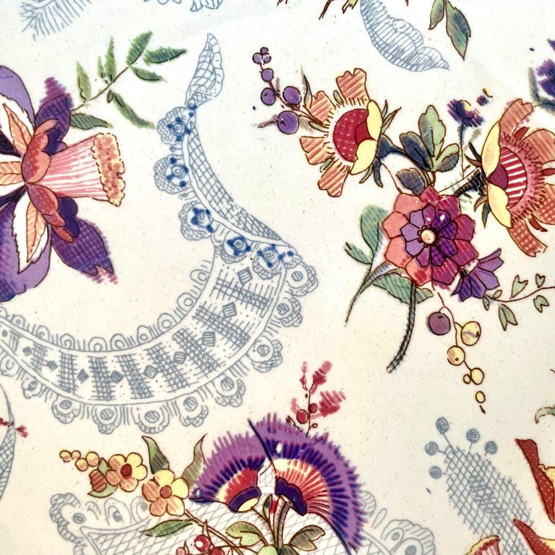 【レア】サルグミンヌ ラヴァリエール21cmデザートプレートフランスアンティーク