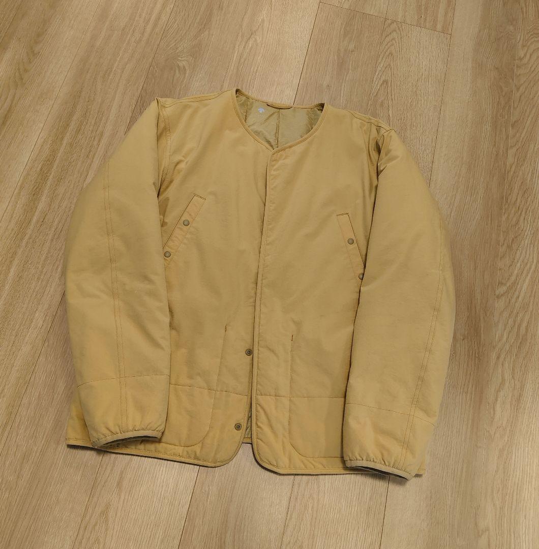 デサント＊LIGHT PUFF CARDIGAN JACKET ddd イエロー