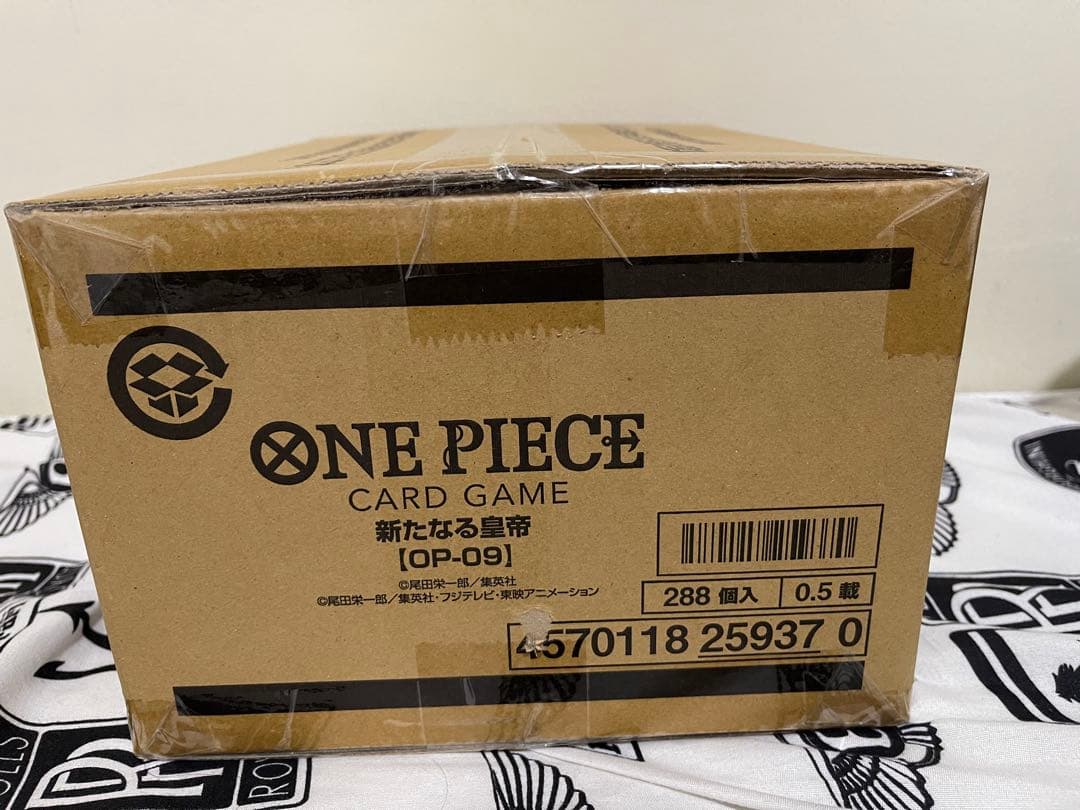 未開封ワンピースカードゲーム 新たなる冒険OP-09 1カートン