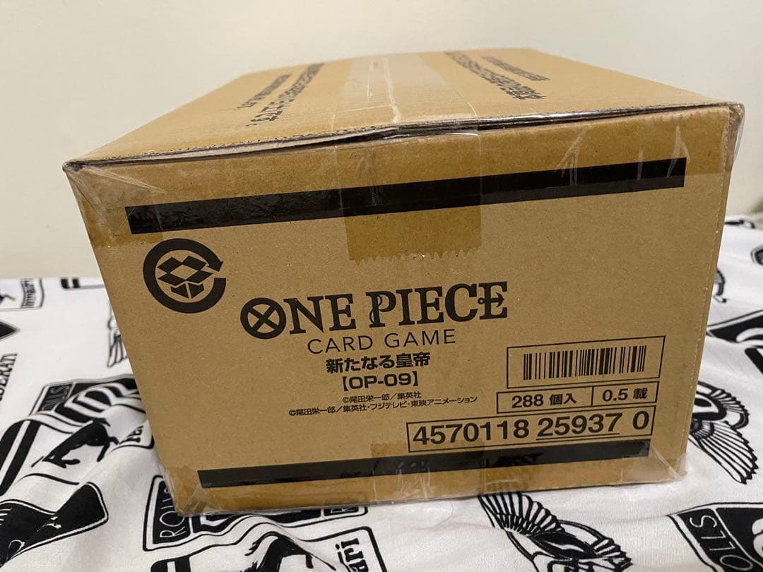 未開封ワンピースカードゲーム 新たなる冒険OP-09 1カートン