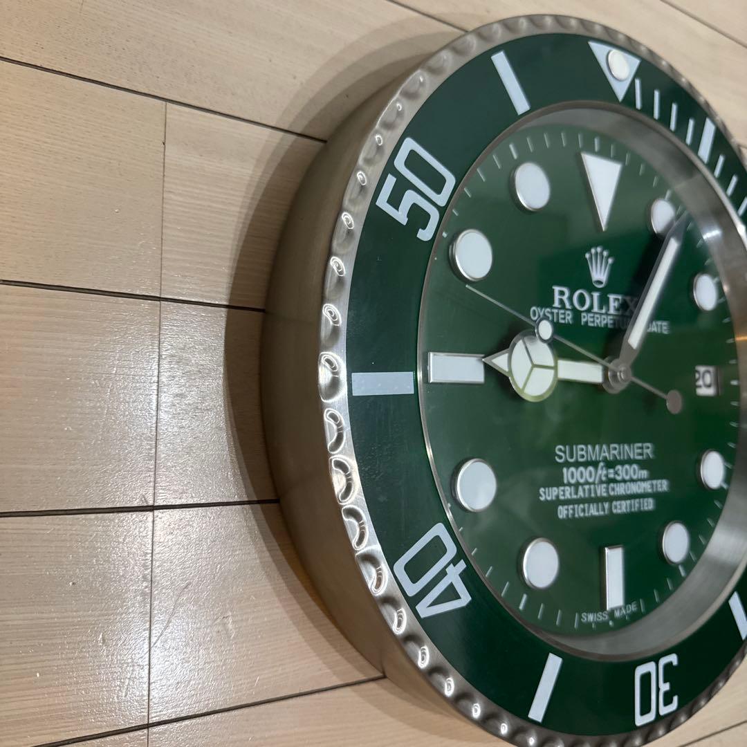 ROLEX SUBMARINER トラベルクロック グリーン