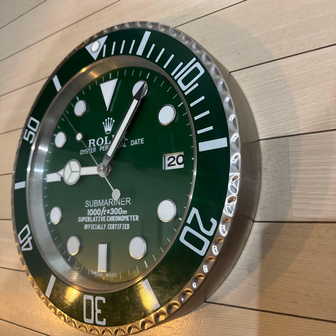 ROLEX SUBMARINER トラベルクロック グリーン