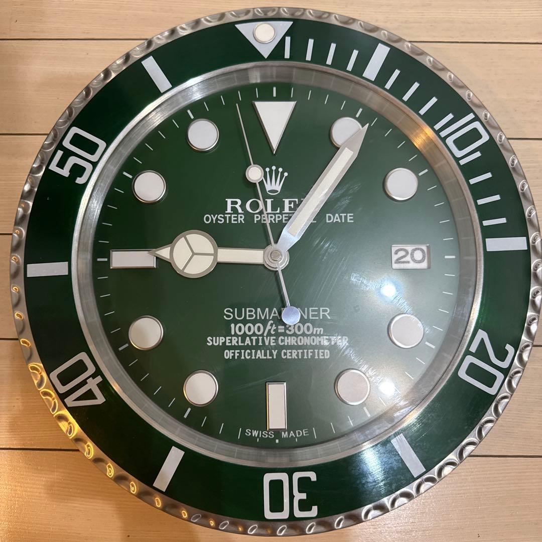 ROLEX SUBMARINER トラベルクロック グリーン