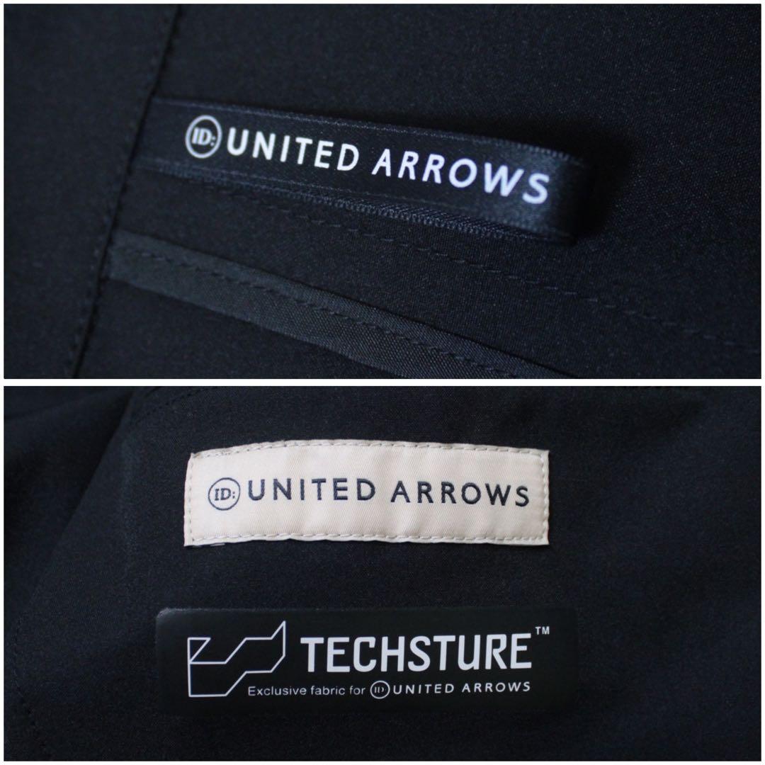 ID ユナイテッドアローズ TECHSTURE スーツ パンツ 洗える 撥水 M