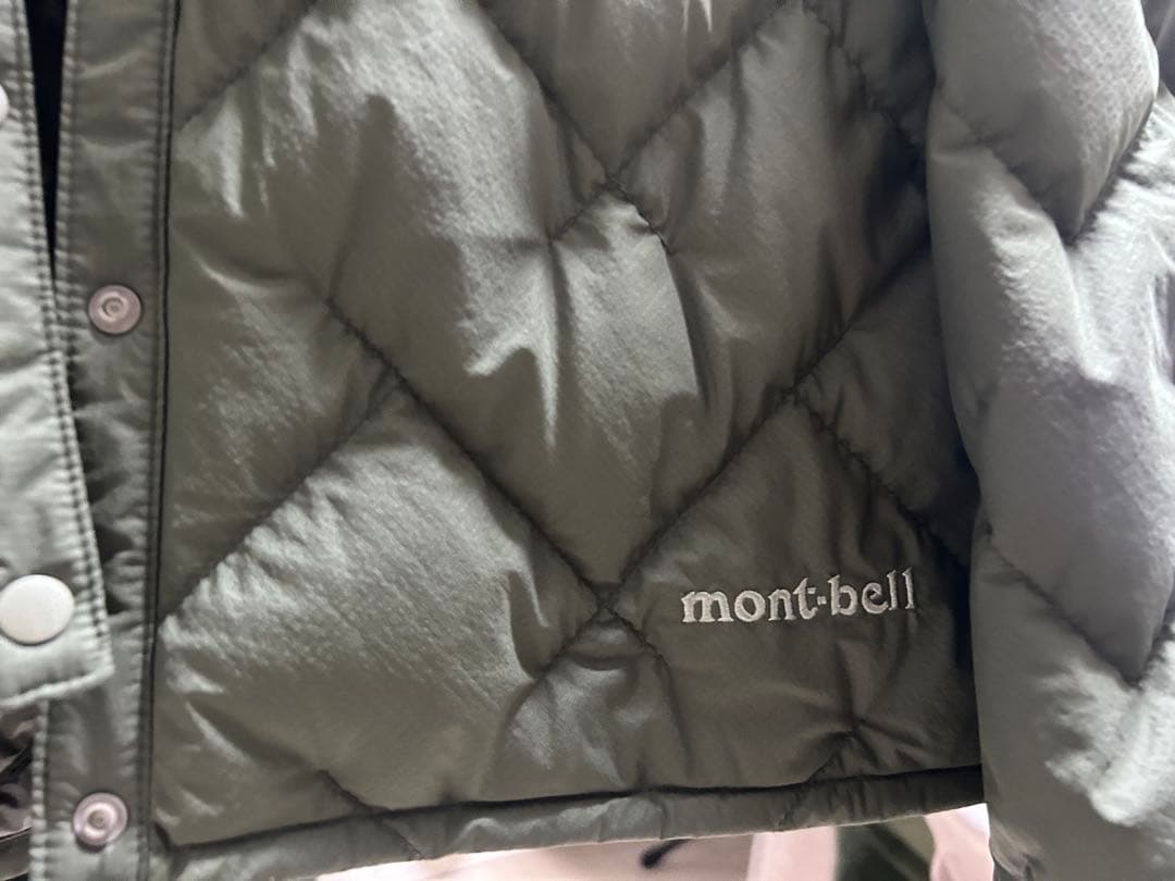 montbell スペリオダウン ラウンドネックジャケット 備品 モンベル