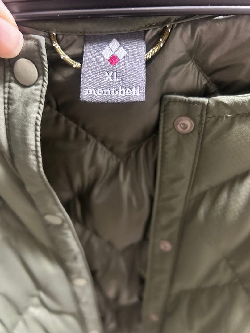 montbell スペリオダウン ラウンドネックジャケット 備品 モンベル