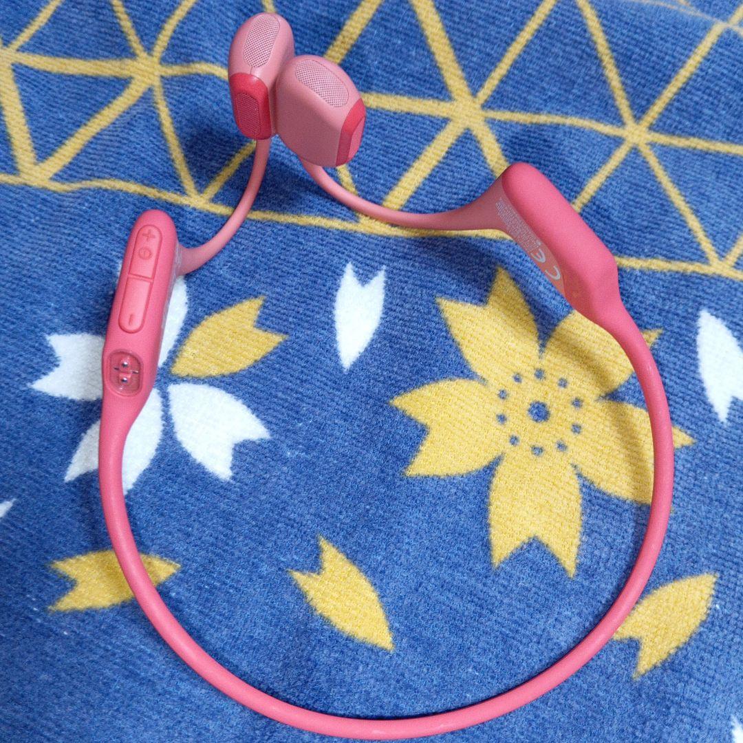 や*い様 【音抜群★】SHOKZ OpenRun Pro 骨伝導イヤホン ピンク