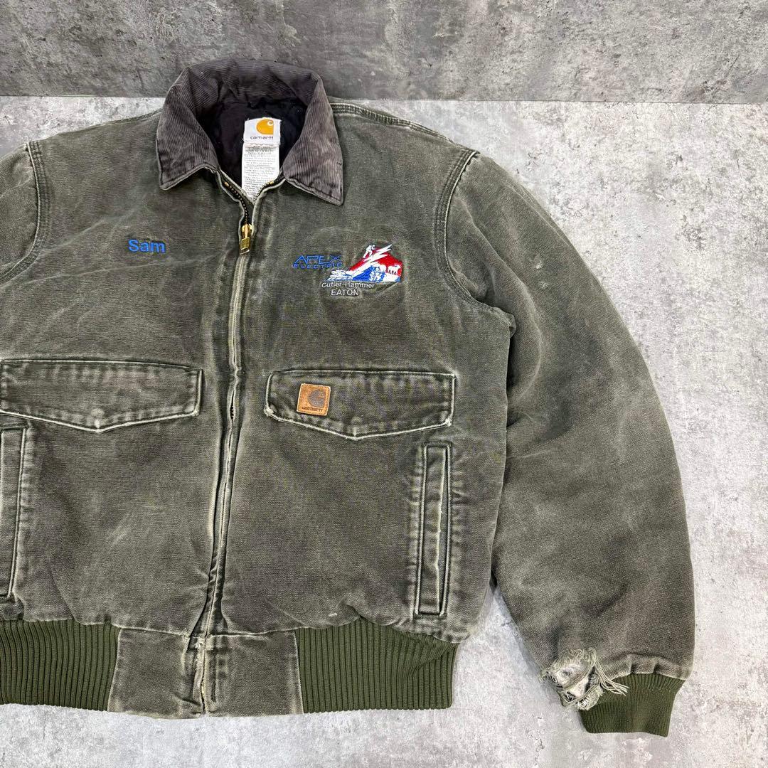 カーハートジャケット　J165 MOS
