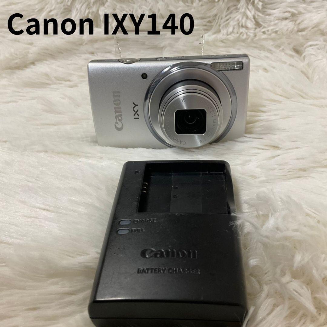 【簡易動作確認済】Canon IXY140 コンパクトデジタルカメラ シルバー