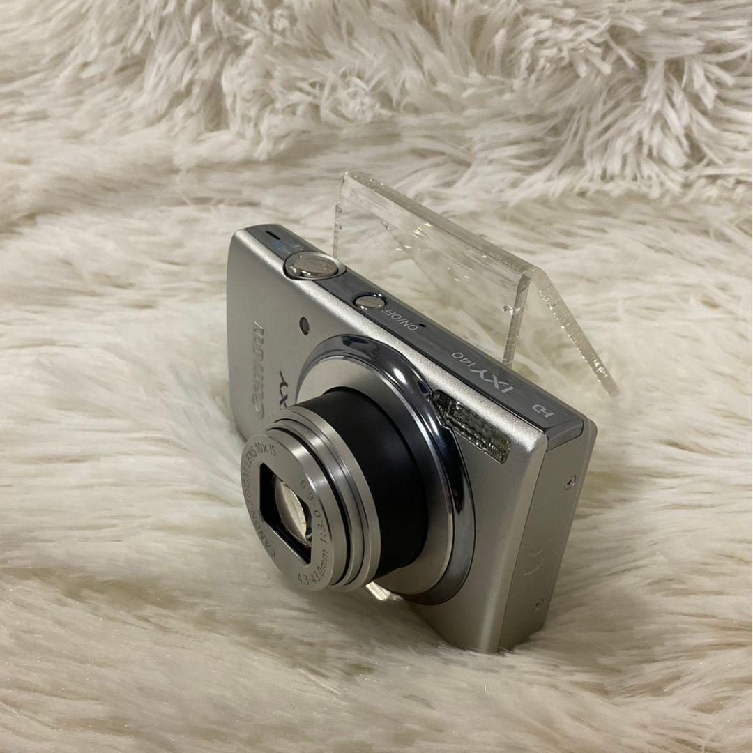 【簡易動作確認済】Canon IXY140 コンパクトデジタルカメラ シルバー