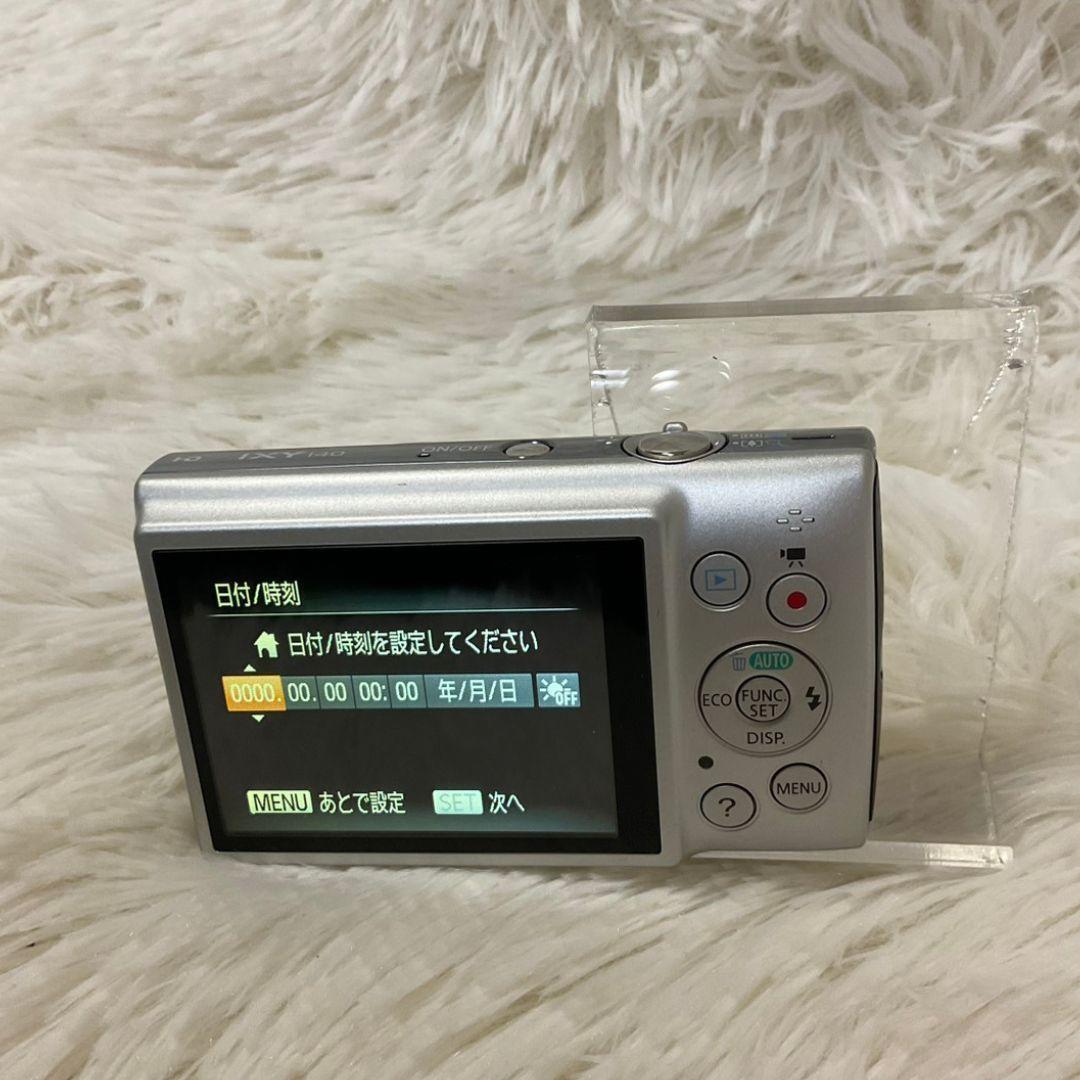 【簡易動作確認済】Canon IXY140 コンパクトデジタルカメラ シルバー
