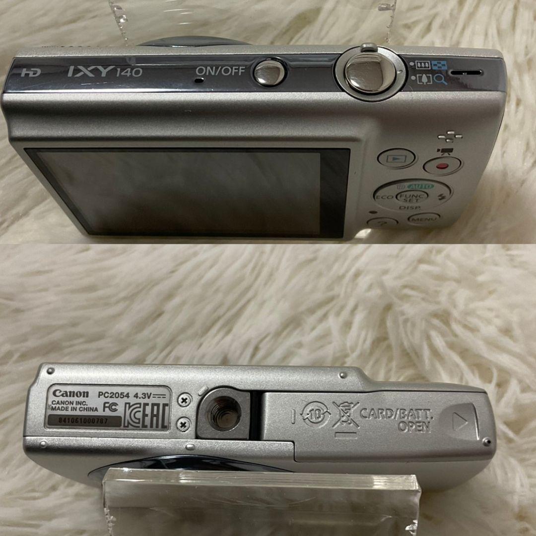 【簡易動作確認済】Canon IXY140 コンパクトデジタルカメラ シルバー