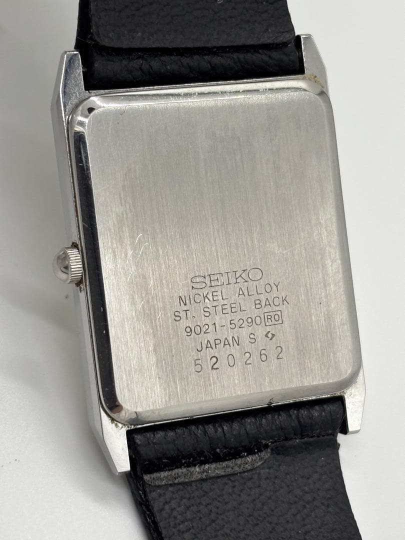 【美品】セイコー シャリオ クォーツ【9021-5290】【稼働品】メンズモデル