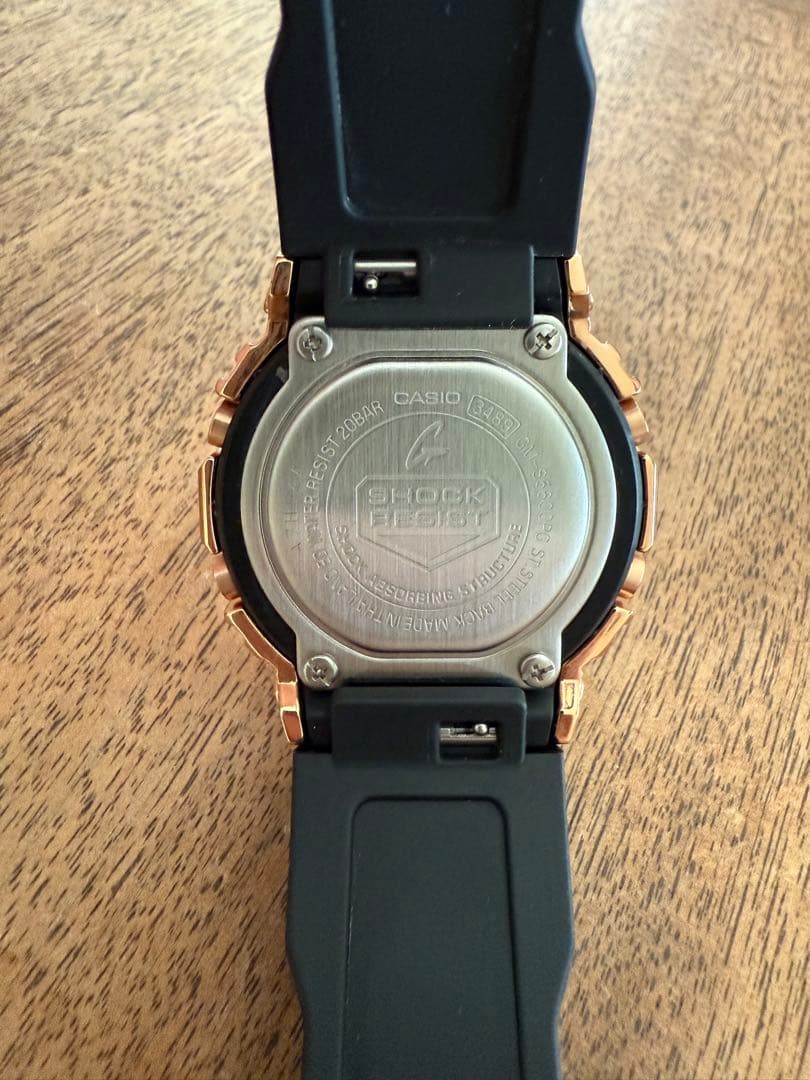 G-SHOCK ピンクゴールド ブラック 腕時計　GM-S5600PG