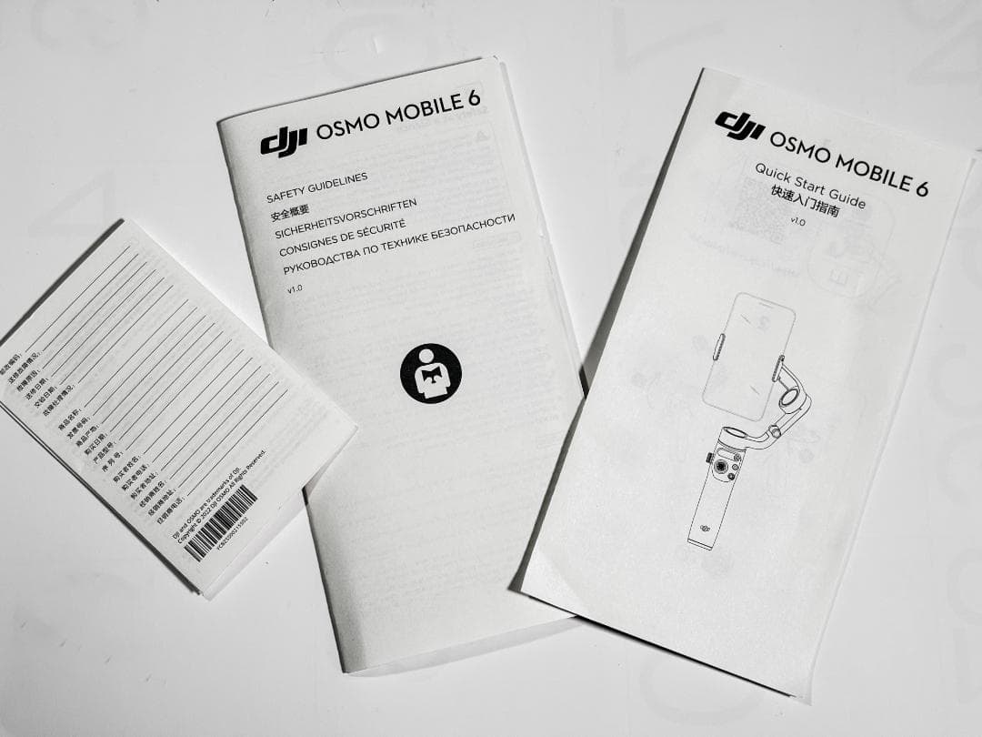 DJI Osmo Mobile 6 スマホジンバル【国内正規品】