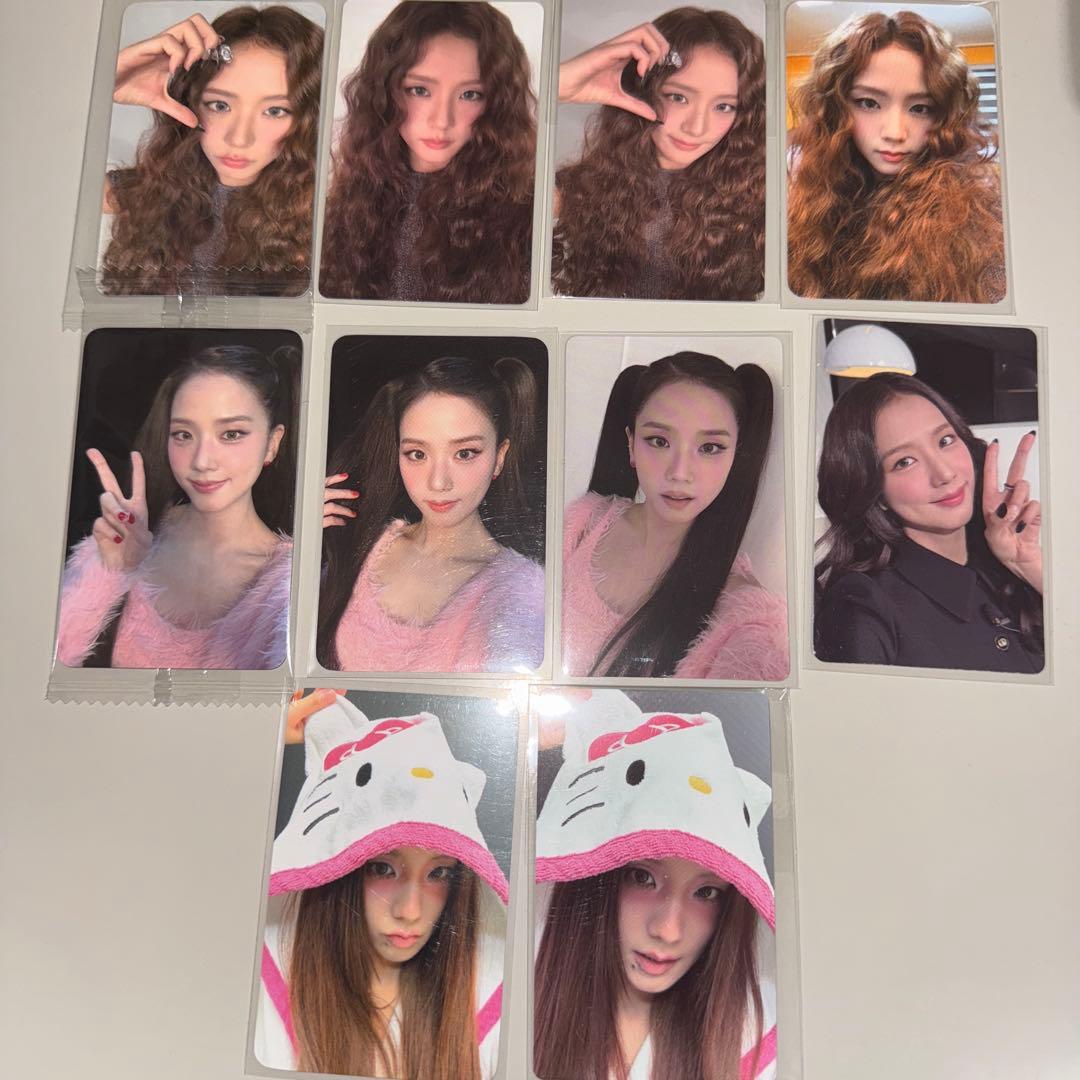 JISOO ジス　AMORTAGE トレカ まとめて