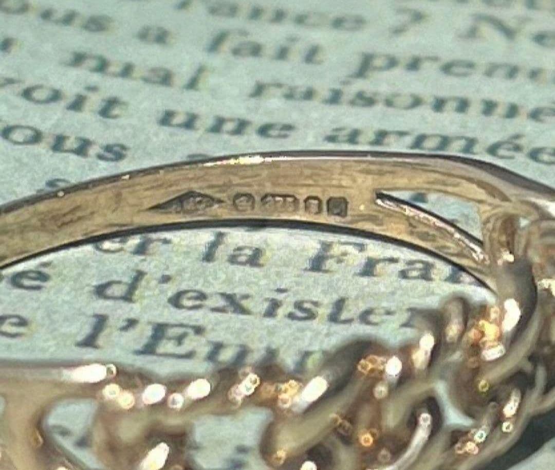 英国　イギリス　ヴィンテージ　ツイストリング