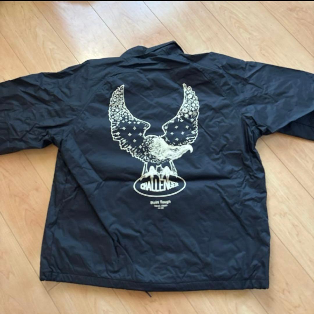 CHALLENGER ナイロンコーチジャケット ブラック L