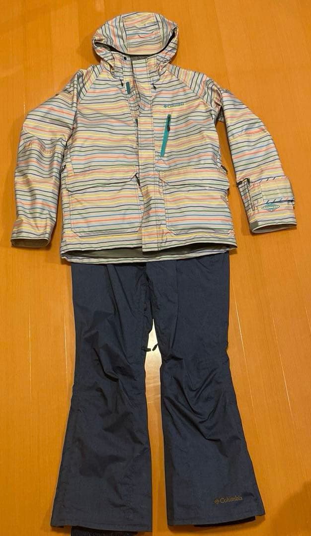 ok okコロンビア OMNITECH スキー/スノーボードウェアセット
