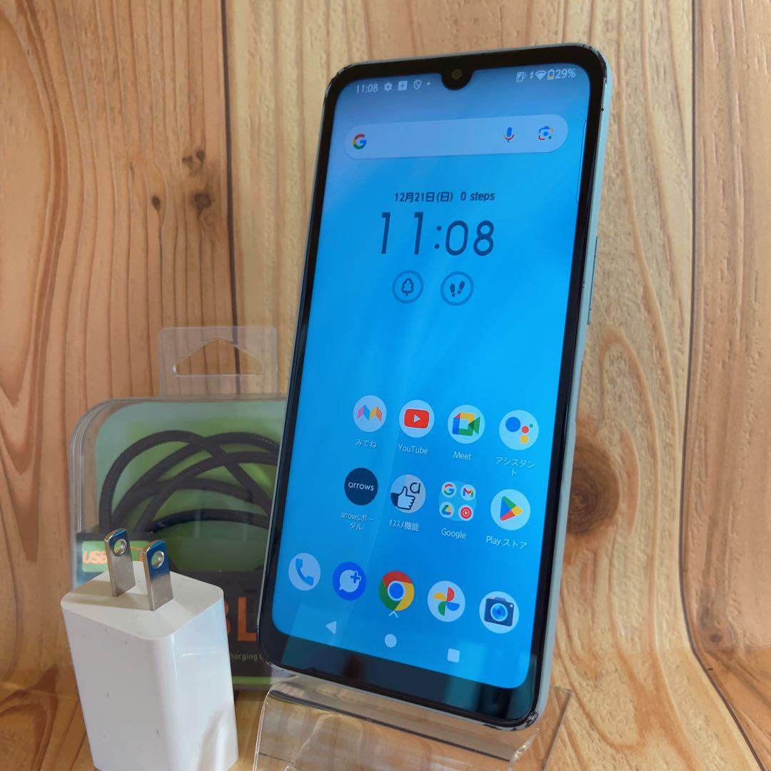 SIMフリー 本体 arrows We2 64 GB 002G4 ライトブルー