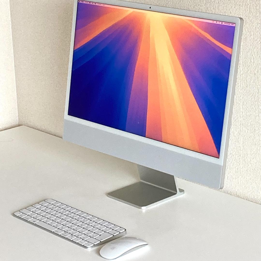h*n様 【超美品・付属品完備】iMac M3 24インチ シルバー（2024年