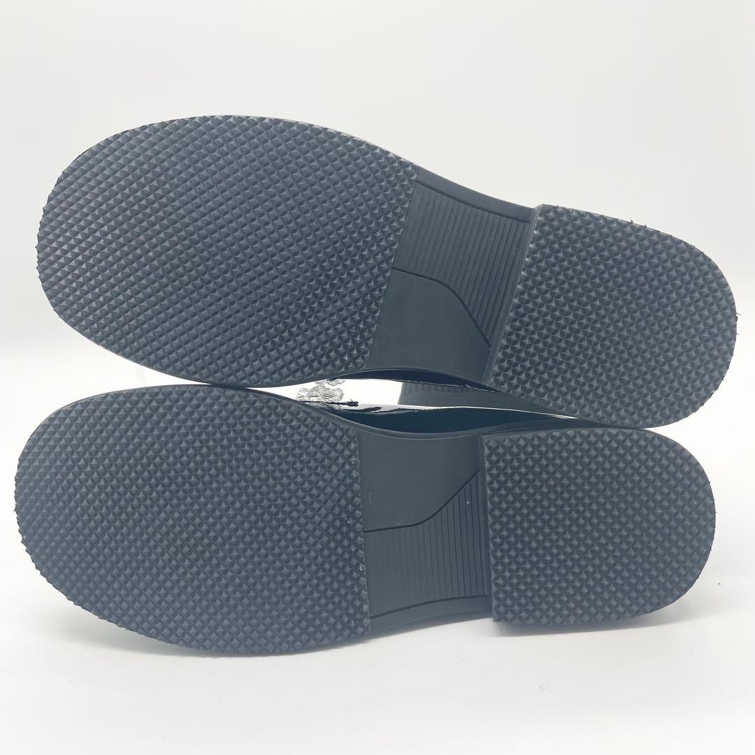 【極美品】STACCATO スタッカート フローラローファーコンビブーツ 黒