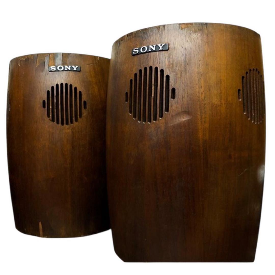 SONY SS-9300 樽型スピーカー 無指向性スピーカー ソニー 2台ペア