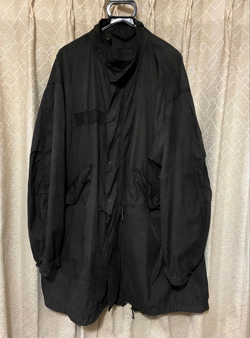 U.S.ARMY M65 フィッシュテールパーカ 黒染め 米軍実物 モッズコート