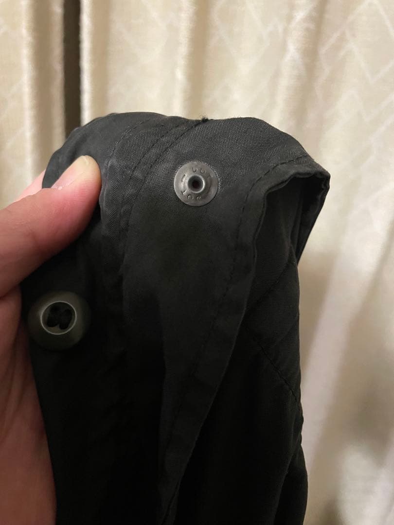 U.S.ARMY M65 フィッシュテールパーカ 黒染め 米軍実物 モッズコート