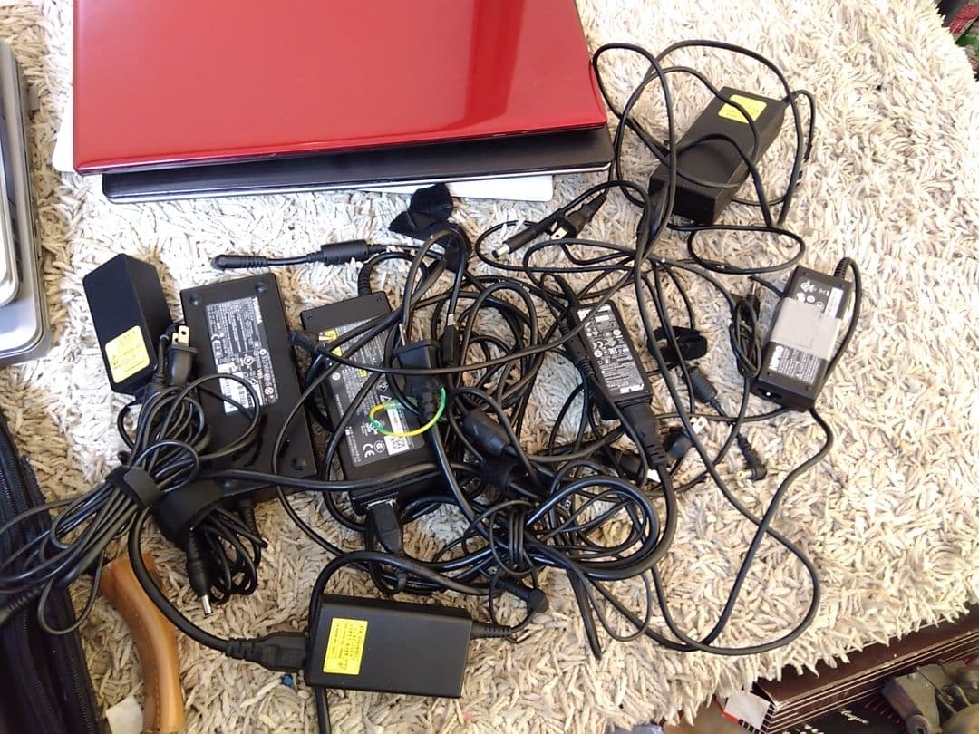 ノートパソコン７台まとめ売りジャンク品