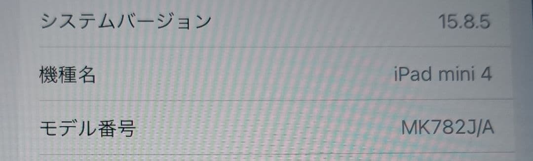 iPadmini4 ゴールド 本体 Wi-Fi＆Cellular 128GB