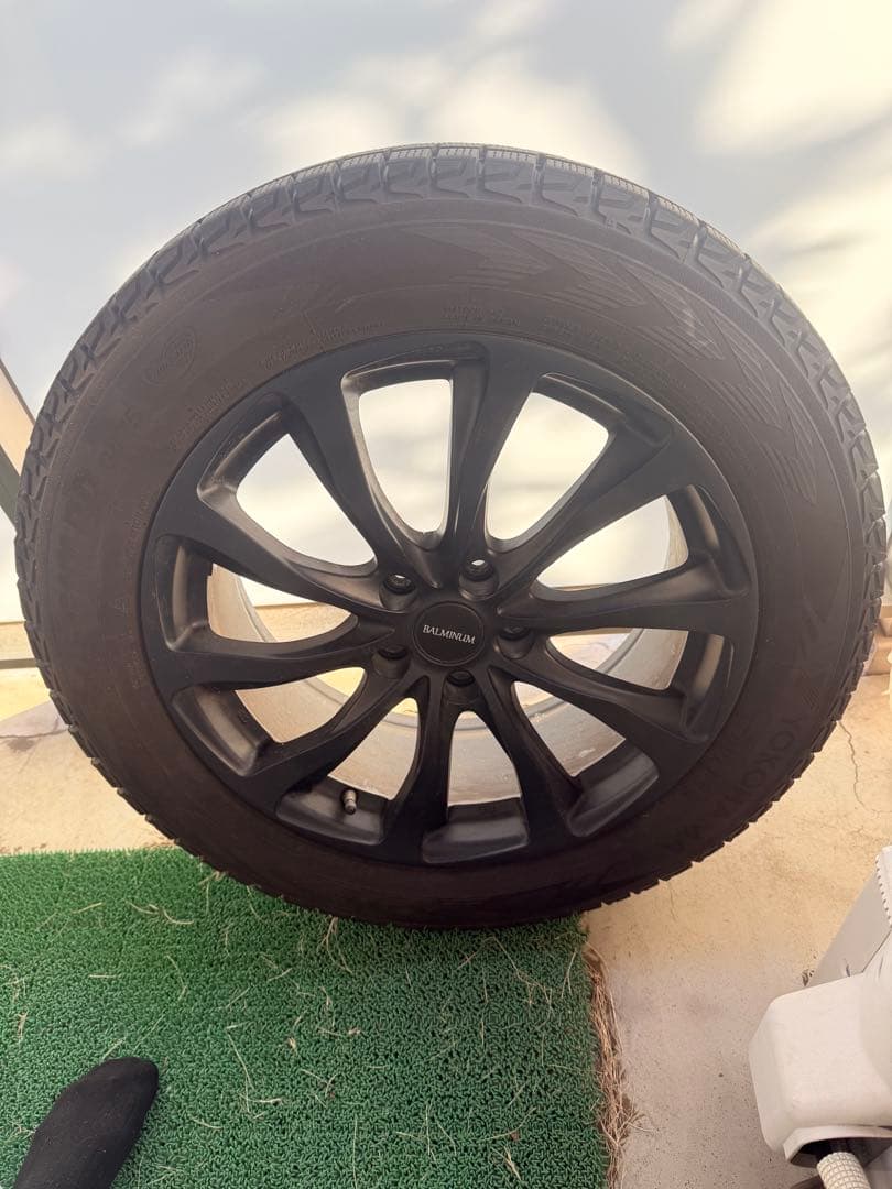BALMINUM 18インチタイヤホイール4本セットスタッドレスiceGUARD