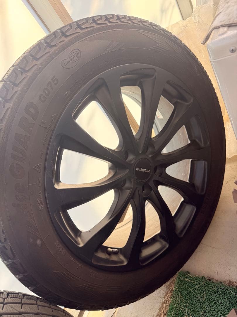 BALMINUM 18インチタイヤホイール4本セットスタッドレスiceGUARD