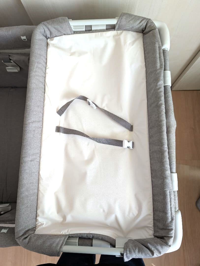 KATOJI グレー ベビーベッド