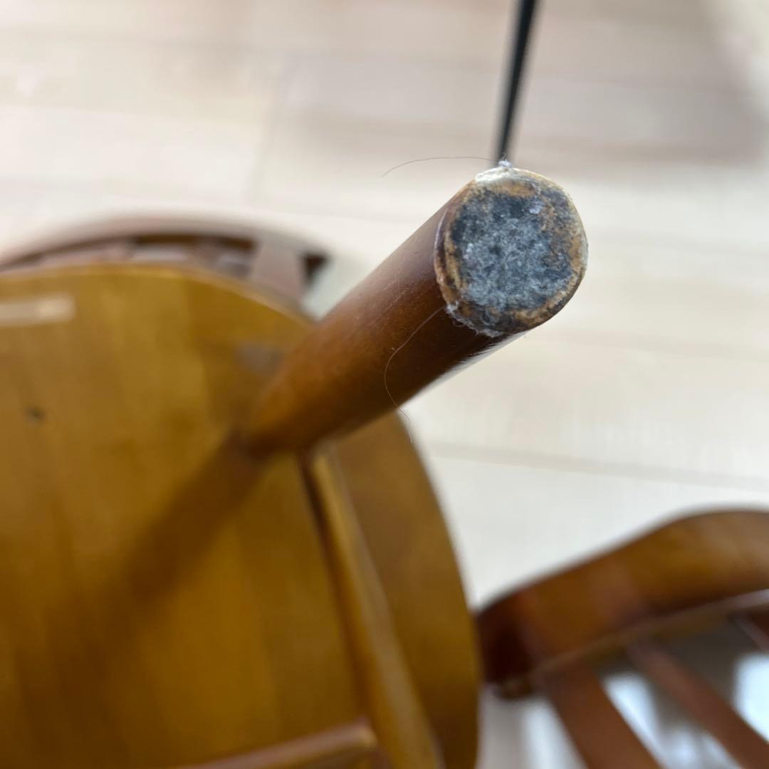 Karimoku COLONIAL CC18 model 肘無　ブラウン　2脚