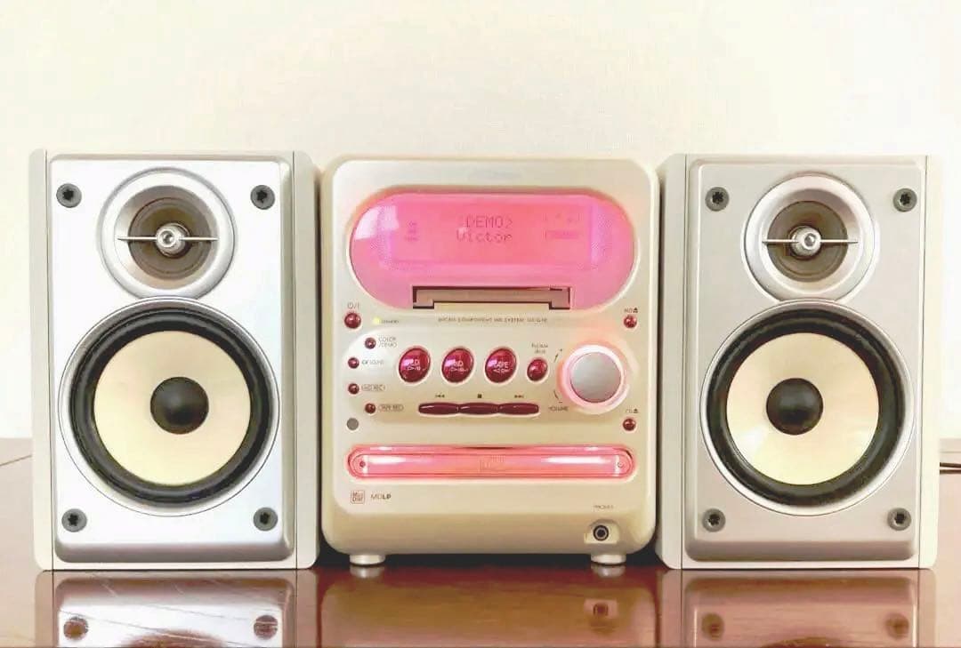 [稀有な逸品]Victor UX-Q10-P マイクロコンポMDシステム