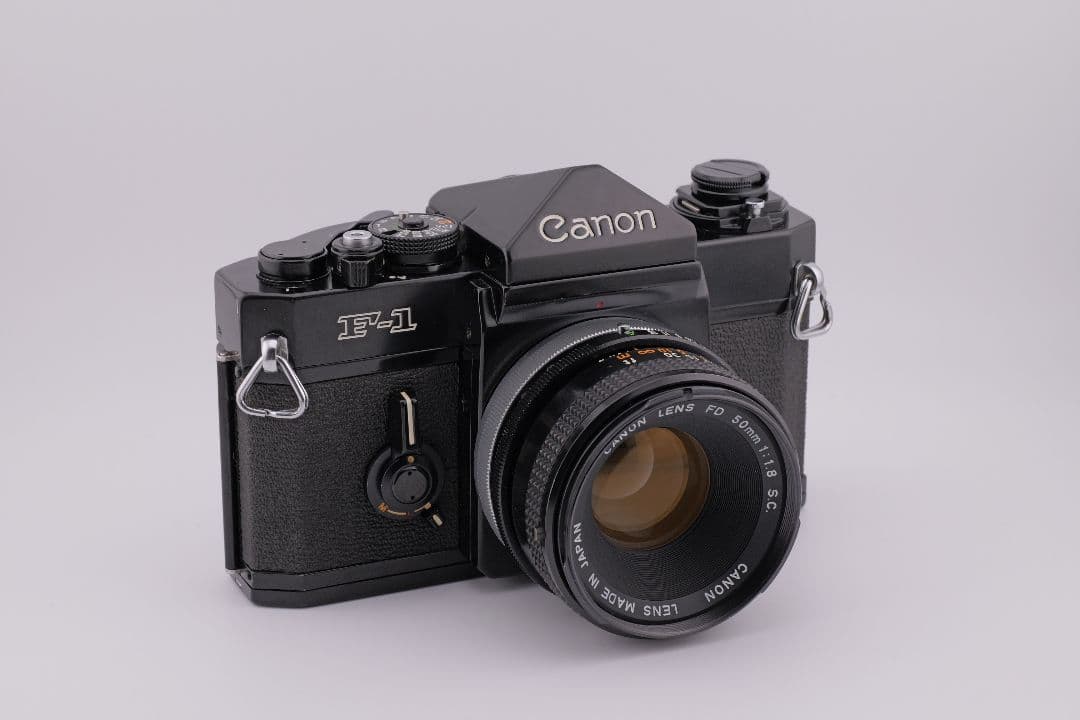 Canon F-1 前期型 + FDレンズ3本