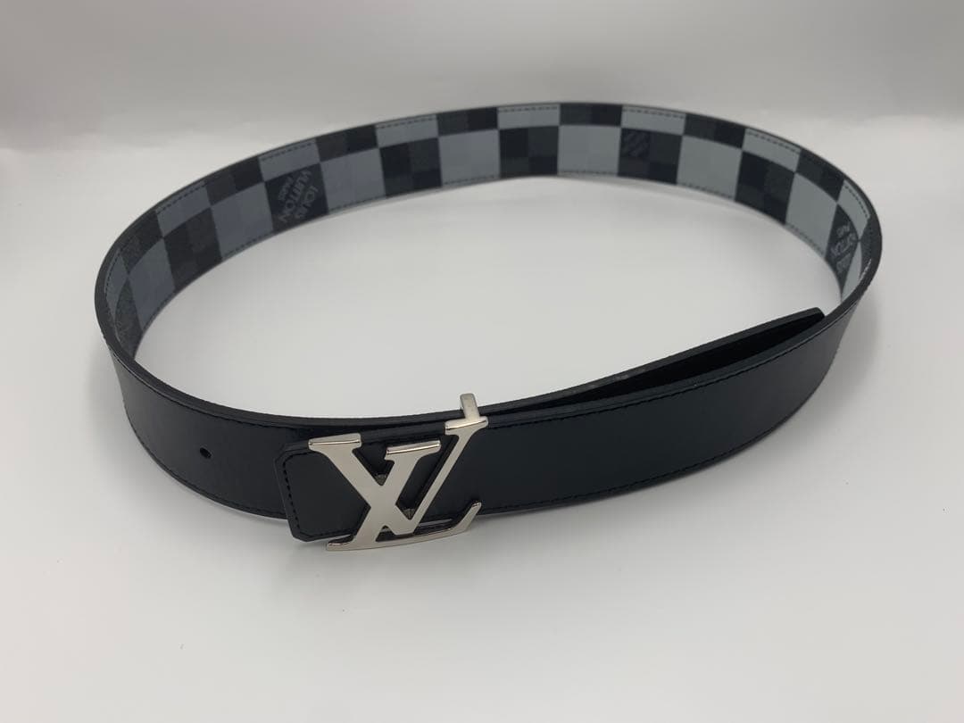 限定品 ‼️ルイヴィトン ベルト LV イニシャル リバーシブル ロゴ ダミエ