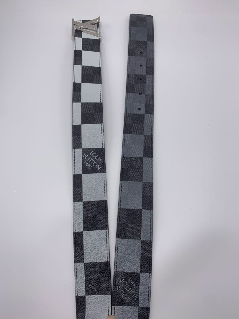 限定品 ‼️ルイヴィトン ベルト LV イニシャル リバーシブル ロゴ ダミエ