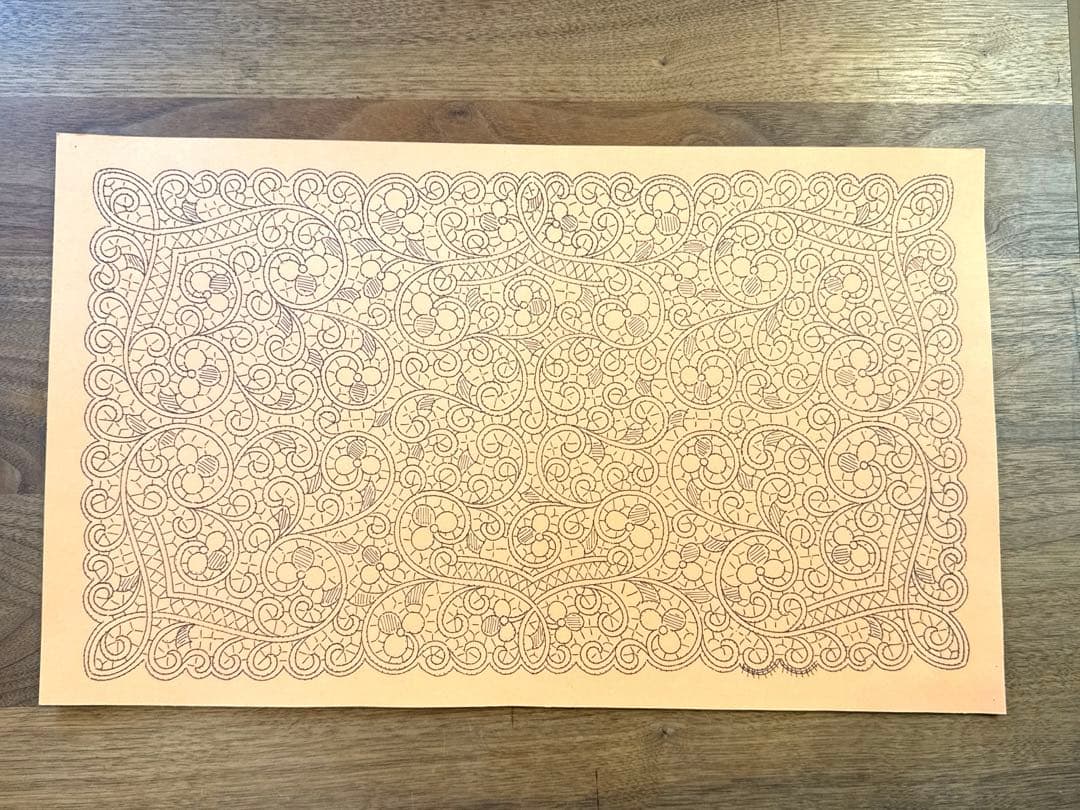 【まりりん様】ボビンレース型紙セット 3・5・9・24