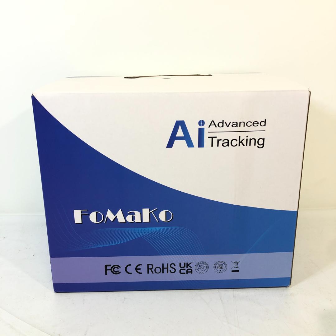 【開封未使用品】 フォマコ AI自動追尾機能付き PTZカメラ ★