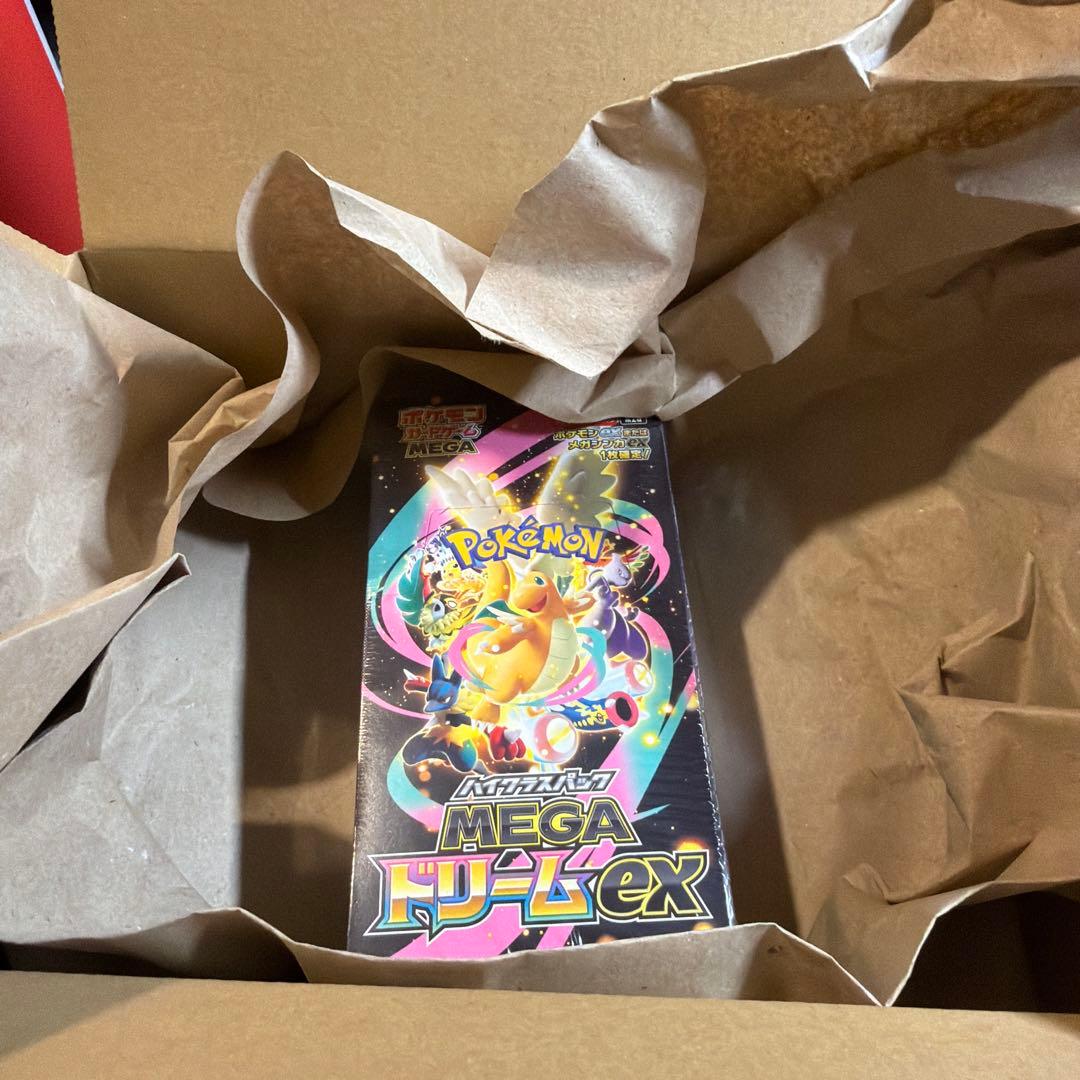 ポケモンカードゲーム MEGAドリームEX シュリンク付き　１BOX